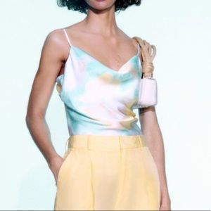 COPY - NWT Zara Camisole Top Tank Tie Dye